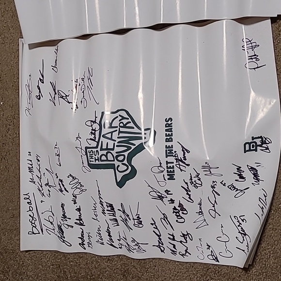 Baylor Bears Autographed Posters - Picture 8 of 15